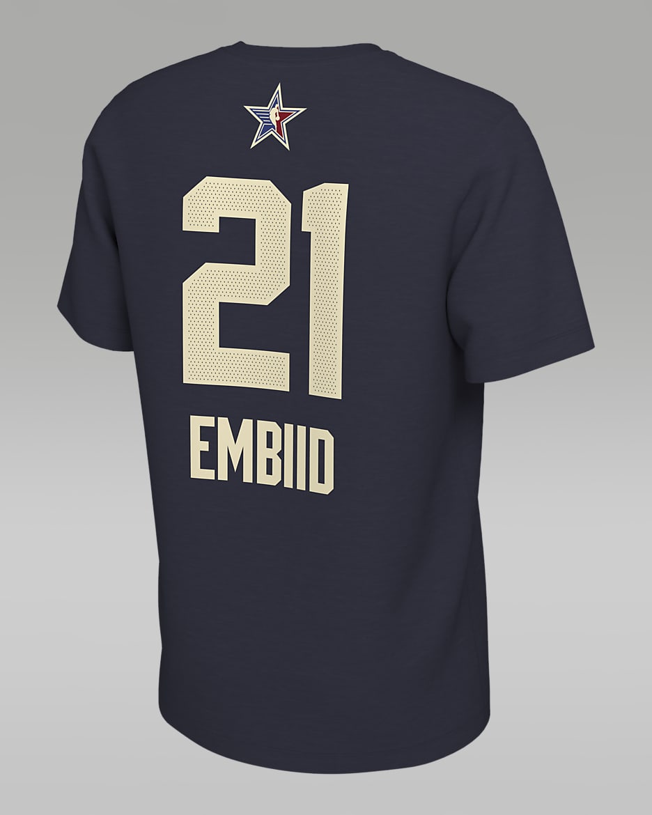 Joel Embiid 2024 NBA All Star Weekend Men s Jordan T Shirt. Nike